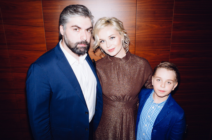 Дмитрий Исхаков, Полина Гагарина и ее сын от первого брака Андрей