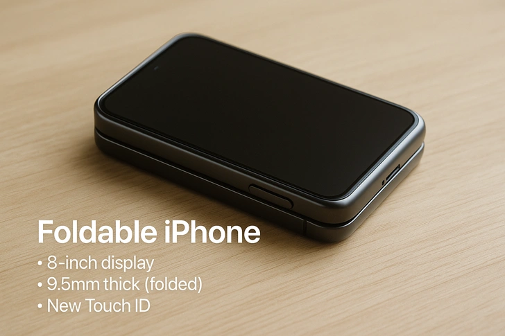 раскладушка айфое  | Источник: MC Kz/AI