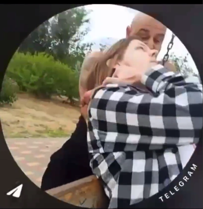 Инцидент произошел в Дубовке и попал на видео | Источник: Дубовский базар / Telegram