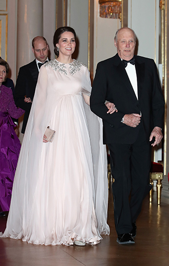 Кейт Миддлтон и принц Уильям в Норвегии: день первый