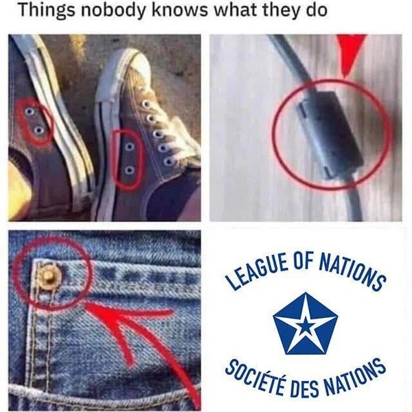 Предметы, назначение которых никто не понимаетЛига Наций | Источник: Соцсети