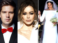Российские фэшн-эксперты комментируют свадебное платье Меган Маркл