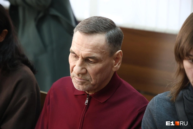 В суде Малик Гайсин сидел безэмоционально | Источник: Владислав Лоншаков // Е1.RU