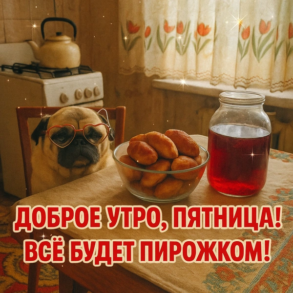 открытки с пятницей, открытки доброй пятницы, утро пятницы открытки, открытки с добрым утром пятницы, открытка с пятницей прикольная, пятница открытки красивые, открытка хорошей пятницы | Источник: theDay/DALL-E