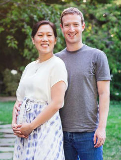 Марк Цукерберг с супругой