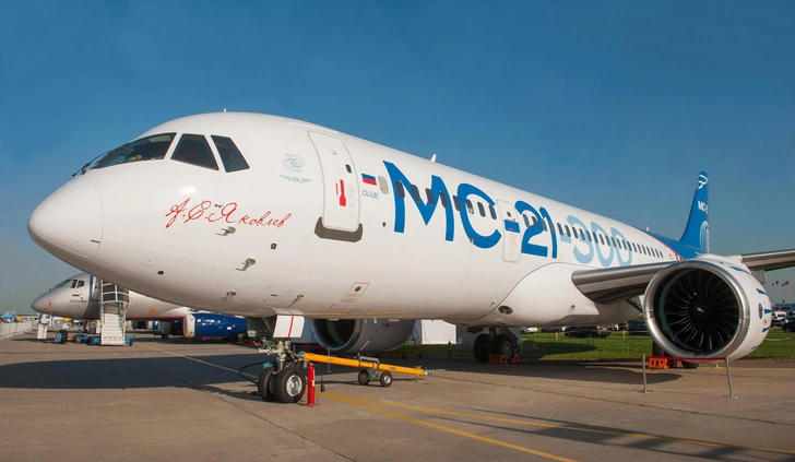 Заменит Boeing и Airbus: как выглядит салон самолета МС-21 | Источник: Shutterstock/Fotodom.ru