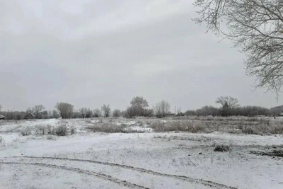 Непогода и снег в Новосибирской области