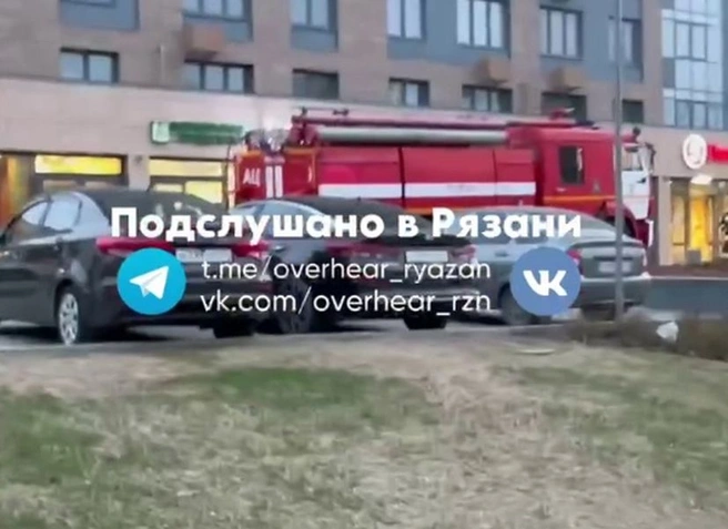 На Касимовском шоссе заметили пожарные машины | ya62.ru