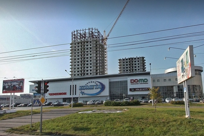 В таком виде строения «застыли» на долгое время | Источник: Yandex.ru/maps