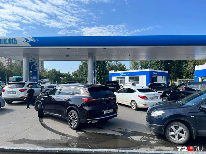 «Газпром» на Щербакова | Источник: Анатолий Кузнецов / 72.RU