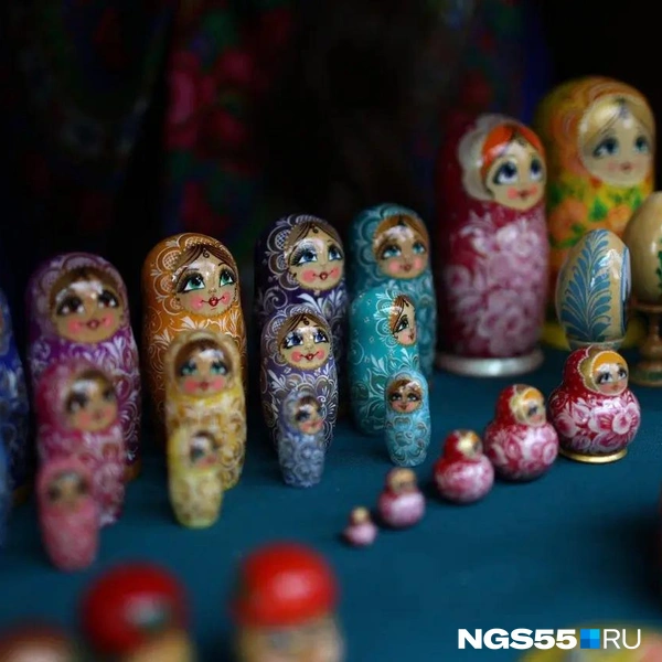 Ну какая ярмарка без матрешки? Она — душа русского базара | Источник: Евгений Софийчук / NGS55.RU