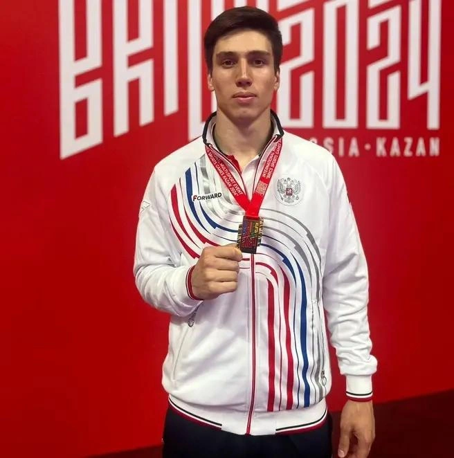 В прошлом году Эдуард Гаспарян стал чемпионом Игр стран БРИКС | Источник: T.me