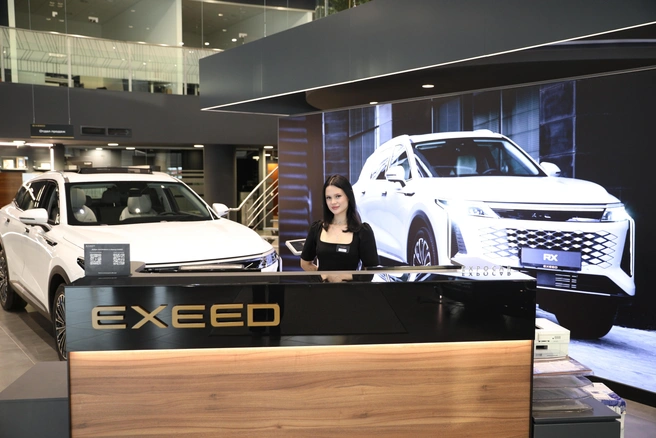 Оценить EXEED RX лично можно на тест-драйве | Источник: «Альянс Мотор Тюмень Юг»