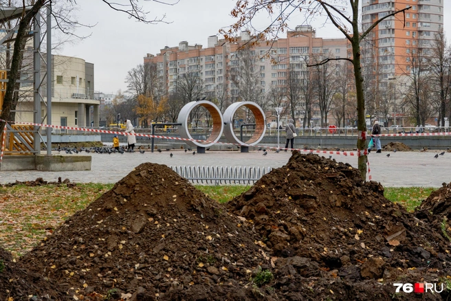Как вам такие пейзажи? Не переживайте, они временные | Источник: Кирилл Поверинов / 76.RU