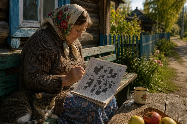 Слово «бравенький» мы в кроссворд не прятали | Источник: ChatGPT