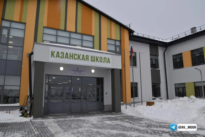 Чуть раньше двери открыла школа в селе Казанском | Источник: пресс-служба правительства Тюменской области