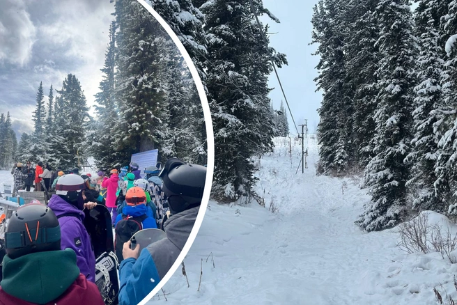 Сезон фрирайдеры начали открывать 2 ноября | Источник: Rusl, FREERIDE Ergaki (Фрирайд Ергаки) / Telegram