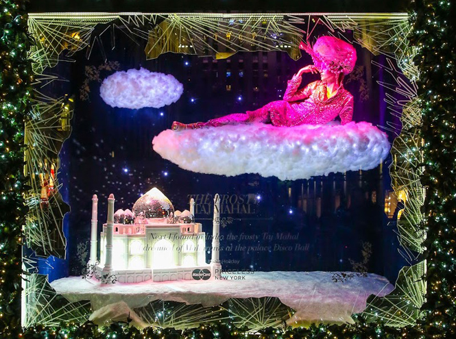 Самые необычные рождественские витрины 2015