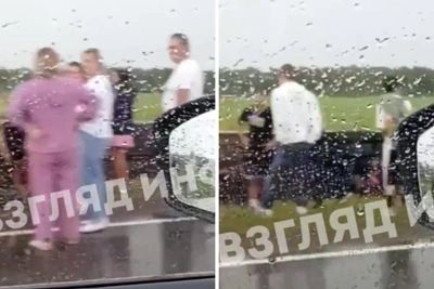 Автобус с 27 детьми улетел в кювет под Минусинском