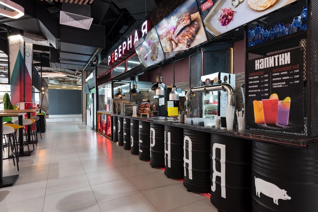 Любимые блюда разных кухонь мира собраны под одной крышей в фуд-холле «6/1» | Источник: ТРЦ KLP