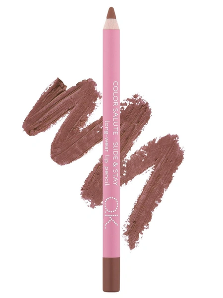 Стойкий карандаш для губ Color Salute Slide & Stay, OK Beauty