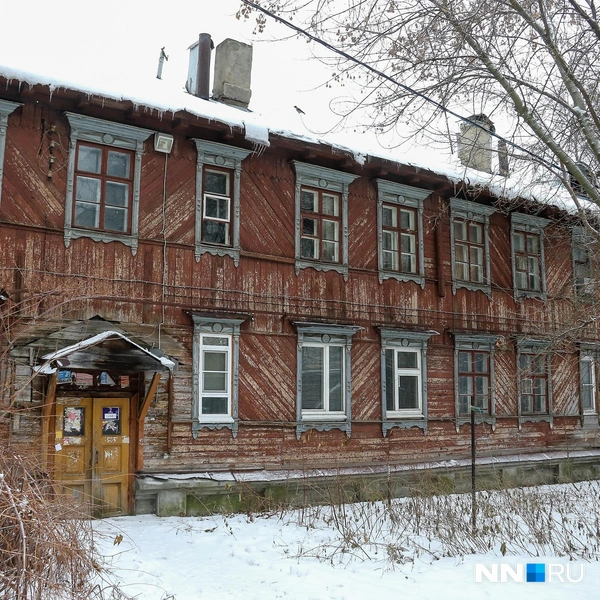 На месте этого квартала планируют построить два дома и поликлинику | Источник: Наталья Бурухина / NN.RU