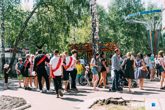 В парке пройдет концертная программа | Источник: Елена Латыпова / NGS55.RU