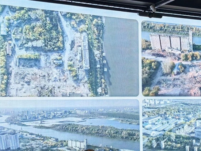 Территорию готовят к демонтажу. В перспективе здесь планируется возведение жилого комплекса. | Источник: 72.RU