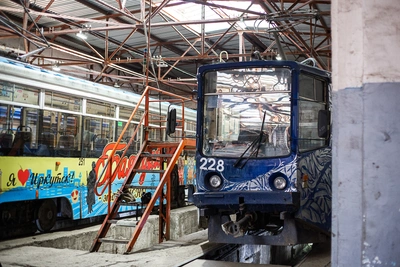 Движение трамвая до Солнечного в Иркутске остановлено в третий раз