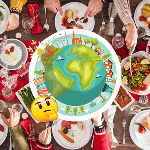 [quiz] Угадай страну по ее традиционному новогоднему блюду 🥘