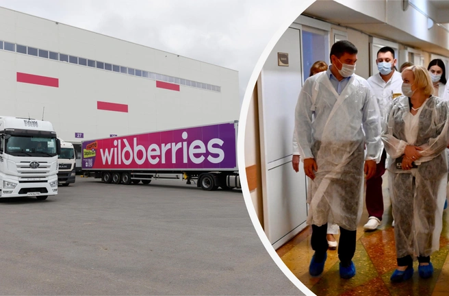 Рассказываем, что известно об атаках БПЛА на склады Wildberries и что теперь с товарами | Источник: Евгений Волхонский / V1.RU; Евгений Первышов / T.me