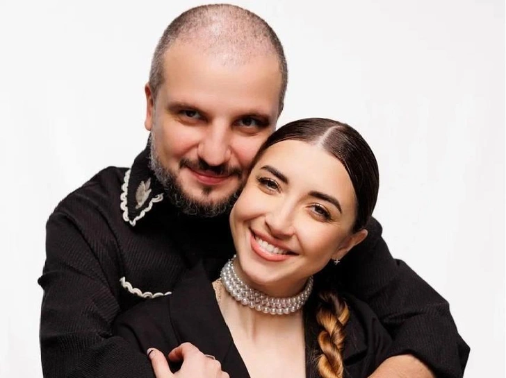 Дмитрий Позов с женой Екатериной