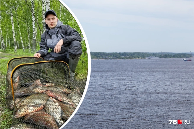 Рыбак из Ярославля достал 20 кило улова из Волги | Источник: читатель 76.RU Максим, Кирилл Поверинов / 76.RU