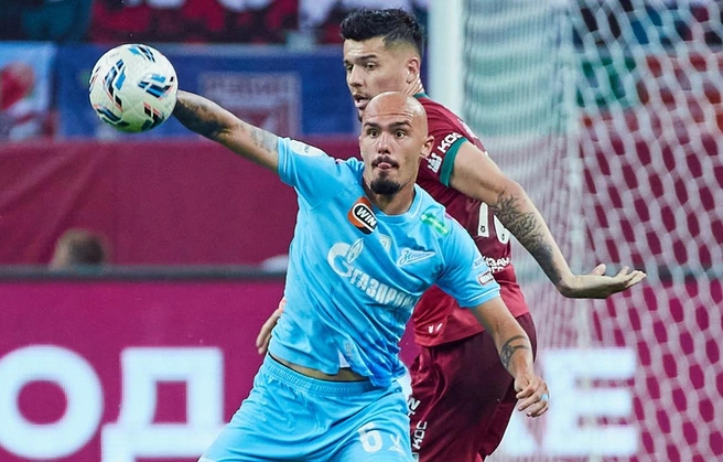 Игра закончилась со счетом 2:2 | Источник: Вячеслав Евдокимов / Fc-zenit.ru