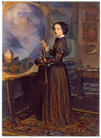Софья Сухово-Кобылина. «Автопортрет». Ок. 1847 | Источник: Tibbut Archive via Legion Media