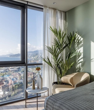 Квартира-студия 34 м² в Сочи