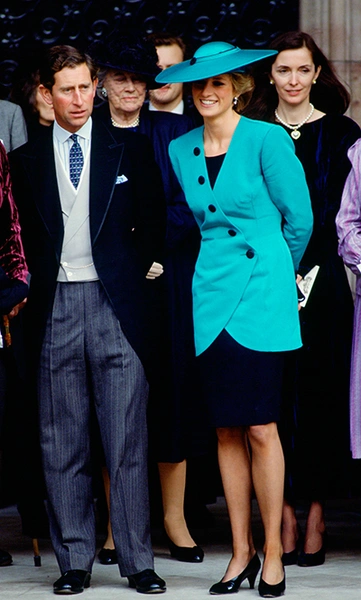 На свадьбе мисс Камиллы Данн и Руперта Сомса, 1988 г.