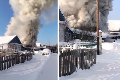 Пожар в Асбесте унес жизнь женщины, запертой в доме