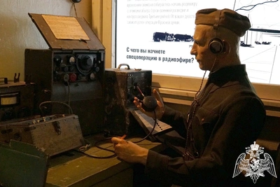 Росгвардейцы охраняют «Поезд Победы» в Кирове