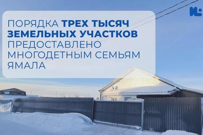 Ямал предоставил многодетным семьям 3000 земельных участков