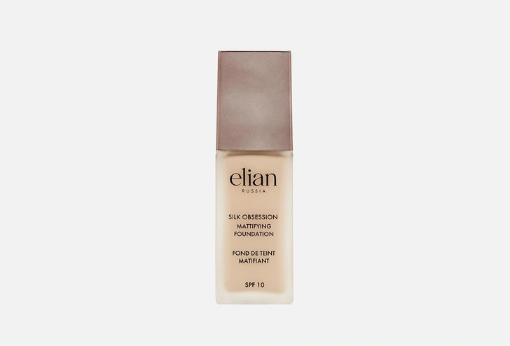Тональное средство Silk Obsession Mattifying Foundation SPF 10 Elian