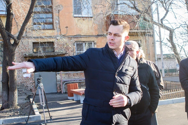Координатор Центра мониторинга благоустройства городской среды ОНФ в Забайкальском крае Сергей Меркулов | Источник: Анна Хвостова