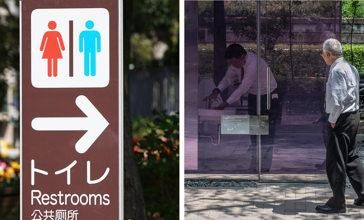 как на самом деле выглядят общественные туалеты в Токио