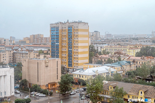В здании архива частично нет света, поэтому читальный зал не работает | Источник: Олег Фёдоров / CHITA.RU