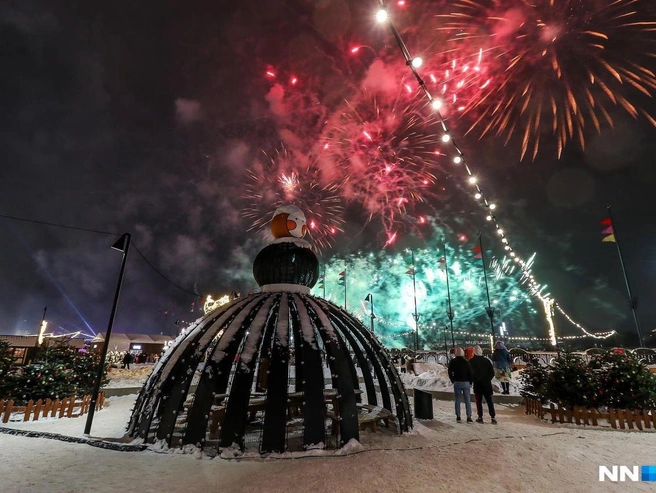 Нижний Новгород в четвертый раз подряд отказывается от официального новогоднего салюта | Источник: Наталья Бурухина / NN.RU