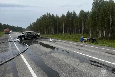 Под Уяром в лобовом ДТП погибли два человека