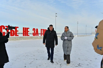 Юлия Барановская посетила Пермь для съёмок