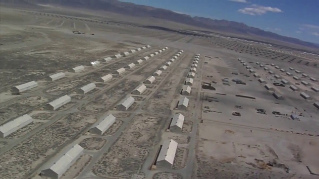 Вот как выглядит самый большой в мире склад боеприпасов (видео)