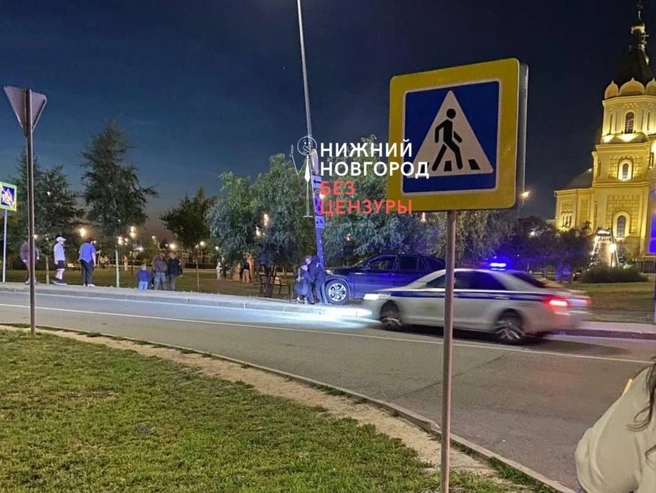 Событие развернулось вечером на Стрелке | Источник: соцсети