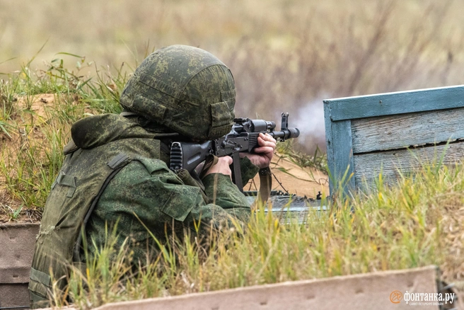 Награду вручали за уничтожение танков | Источник: Михаил Огнев / FONTANKA.RU